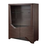 RIMINI bar cabinet with lighting, 101 cm