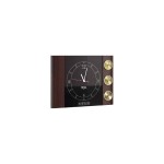 RIVA wall weather station with clock, 57 cm