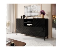 Chest of drawers ABETO 150 cm, white matt