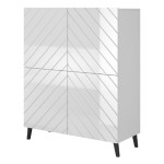 Shelving unit ABETO 100,5 cm, white matt