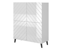 Shelving unit ABETO 100,5 cm, white matt