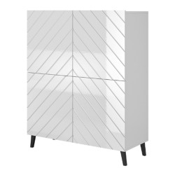 Shelving unit ABETO 100,5 cm, graphite matt