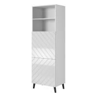 Display cabinet ABETO 60 cm, white matt