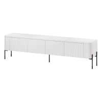 Tv unit VERA 190 cm, white matt