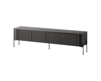 Tv unit VERA 190 cm, black matt
