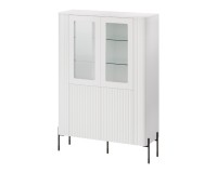 Display cabinet VERA 110 cm, cashmere matt