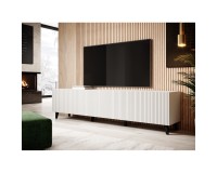TV unit PAFOS 200 cm, black matt