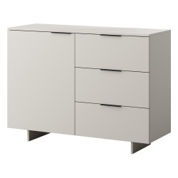 Chest of drawers ALMA 120 cm, sandy beige