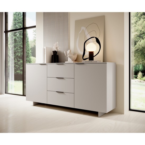 Chest with drawers ALMA 180 cm, sandy beige