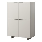 Chest of drawers ALMA 145 cm, sandy beige