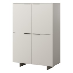 Chest of drawers ALMA 145 cm, sandy beige