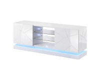TV unit QIU 160 cm, white gloss