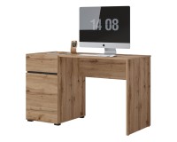 Desk CROSS Helvetia 130 cm, wotan oak with black Desk CROSS Helvetia 130 cm, wotan oak with black