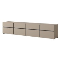 TV unit CROSS Helvetia 225 cm, Congo with black