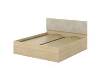 Bed TERRA 180x200 cm, Lindberg oak, with a bedding box and a lifting frame Bed TERRA 180x200 cm, Lindberg oak, with a bedding box and a lifting frame