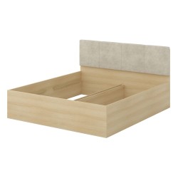Bed TERRA 180x200 cm, Lindberg oak