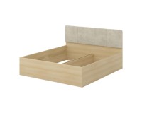 Bed TERRA 180x200 cm, Lindberg oak