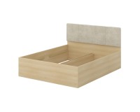 Bed TERRA 160x200 cm, Lindberg oak