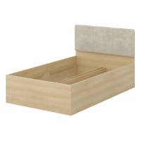 Кровать TERRA 120×200 см, дуб линдберг