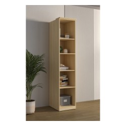 Shelving unit TERRA 45 cm, Lindberg oak, deep