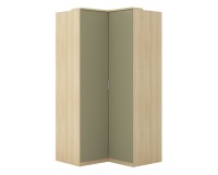 Corner wardrobe TERRA 109 cm, Lindberg oak with eucalyptus Corner wardrobe TERRA 109 cm, Lindberg oak with eucalyptus