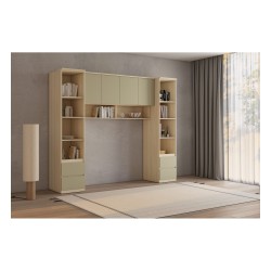 Wall cabinet TERRA 168 cm, Lindberg oak with eucalyptus Wall cabinet TERRA 168 cm, Lindberg oak with eucalyptus
