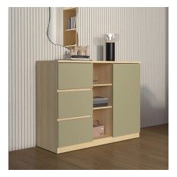 Chest of drawers TERRA 120 cm, Lindberg oak with eucalyptus Chest of drawers TERRA 120 cm, Lindberg oak with eucalyptus
