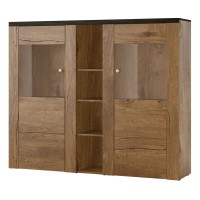 Bar cabinet LARONA 155 cm, Lefkas oak