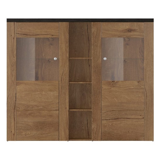 Bar cabinet LARONA 155 cm, Lefkas oak Bar cabinet LARONA 155 cm, Lefkas oak