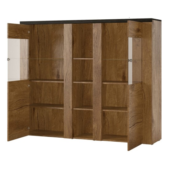 Bar cabinet LARONA 155 cm, Lefkas oak Bar cabinet LARONA 155 cm, Lefkas oak
