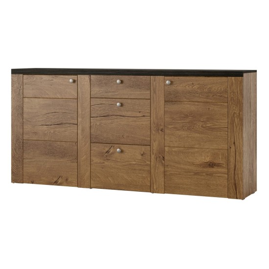 Chest of drawers LARONA 176 cm, Lefkas oak