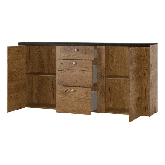 Chest of drawers LARONA 176 cm, Lefkas oak