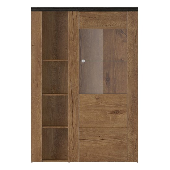 Tall chest of drawers LARONA 100 cm, Lefkas oak