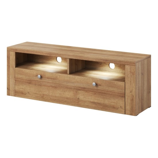 TV unit LARONA 140 cm, light Riviera oak TV unit LARONA 140 cm, light Riviera oak