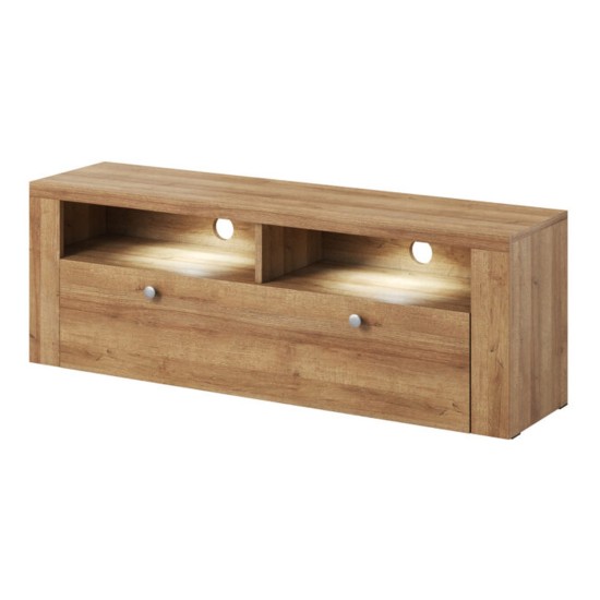 TV unit LARONA 140 cm, light Riviera oak TV unit LARONA 140 cm, light Riviera oak