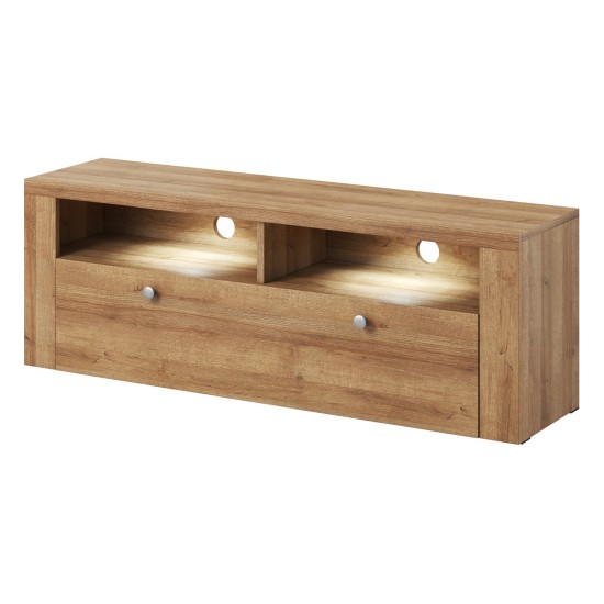 TV unit LARONA 140 cm, light Riviera oak TV unit LARONA 140 cm, light Riviera oak