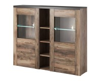 Bar cabinet LARONA 155 cm, touchwood Bar cabinet LARONA 155 cm, touchwood