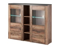 Bar cabinet LARONA 155 cm, touchwood Bar cabinet LARONA 155 cm, touchwood