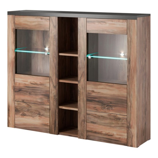 Bar cabinet LARONA 155 cm, touchwood Bar cabinet LARONA 155 cm, touchwood