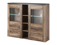 Bar cabinet LARONA 155 cm, touchwood Bar cabinet LARONA 155 cm, touchwood