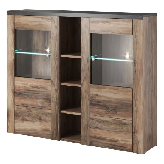 Bar cabinet LARONA 155 cm, touchwood Bar cabinet LARONA 155 cm, touchwood