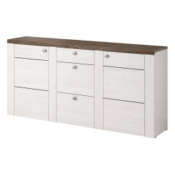 Chest of drawers LARONA 176 cm, sonoma truffel