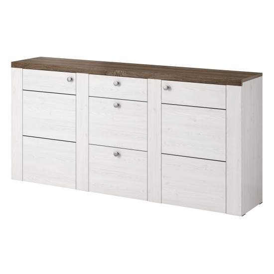 Chest of drawers LARONA 176 cm, sonoma truffel