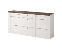 Chest of drawers LARONA 176 cm, sonoma truffel