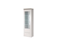 Витрина LARONA 65 см, трюфельная сонома