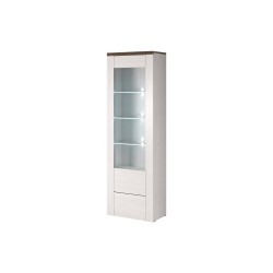 Витрина LARONA 65 см, трюфельная сонома