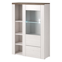 Tall chest of drawers LARONA 100 cm, sonoma truffel