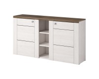 Chest of drawers LARONA 155 cm, sonoma truffel
