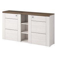 Chest of drawers LARONA 155 cm, sonoma truffel