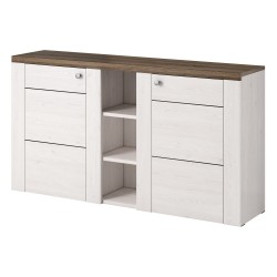 Chest of drawers LARONA 155 cm, sonoma truffel